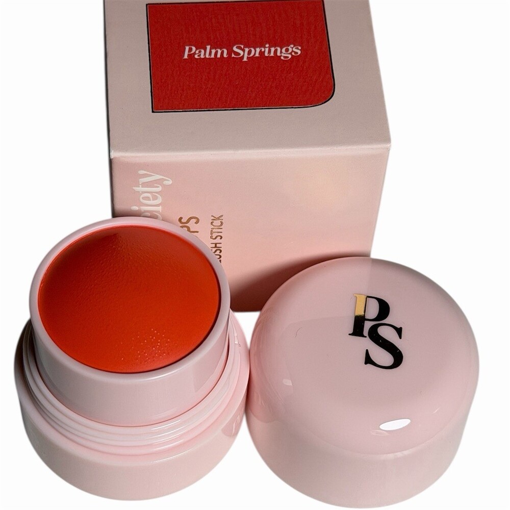 Polite Society Polite Pops Powder Blush Stick Palm Springs Buildable FULL SIZE